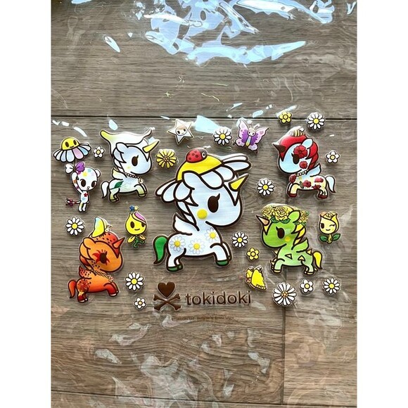 FREE Tokidoki Flower Power Series 2 Daisy Vinyl Drawstring Backpack READ DETAILS - Picture 2 of 4